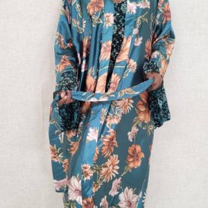 Kimono de chambre avec pantoufles